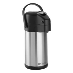 Air Pot Station, inox, διπλού τοιχώματος, 3 lt, 17.1x37.3cm, HENDI
