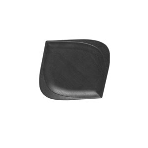 Πιατέλα Μελαμίνης Τετράγωνη 20.3cm, Σειρά MATTE, Μαύρη