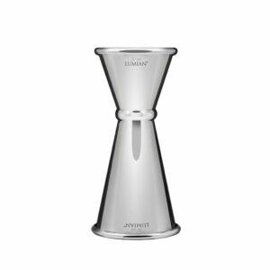 Μεζούρα Japanese Jigger, 20/40ml, 9.1cm, INOX 18/10, ασημί, Lumian