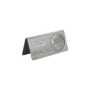 Επιγραφή [NO SMOKING] ανοξείδωτη 18/10