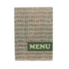 Κατάλογος MENU A4 REPTILE για Εστιατόρια / cafe 24x34cm,σχέδιο ερπετού SECURIT