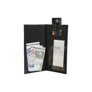 Θήκη λογαριασμού BASIC A4 για Εστιατόρια / cafe 13 x 23 cm, μαύρη, SECURIT