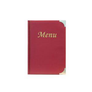 Κατάλογος MENU BASIC A5 για Εστιατόρια / cafe 18x25cm, κόκκινος, SECURIT