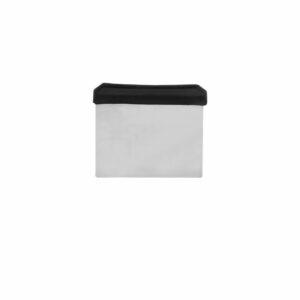 Σπάτουλα/Χούφτα ζαχαροπλαστικής, λάμα 12x8,5cm, Μαύρη λαβή, Σειρά CREME, Pirge