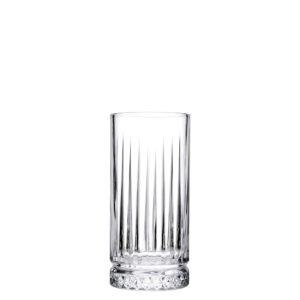 Γυάλινο Ποτήρι Σκαλιστό Ψηλό, 28cl, φ6.6x14cm, ELYSIA, PASABAHCE