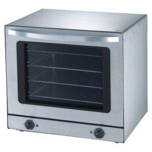 Φούρνος Κυκλοθερμικός INOX, 2.8KW, για 4 σχάρες 43x34cm, KARAMCO