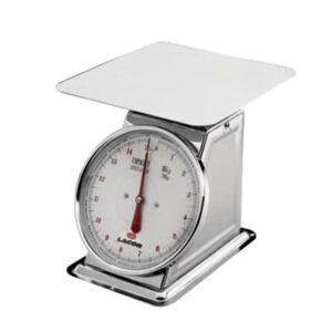 Μηχανική Ζυγαριά INOX 18/10, έως 15kg, ακρίβεια : 50gr, Lacor