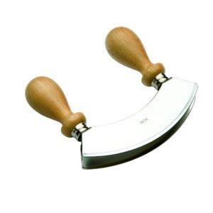Μαχαίρι 14.5cm με δύο ξύλινες λαβές και 1 λάμα
