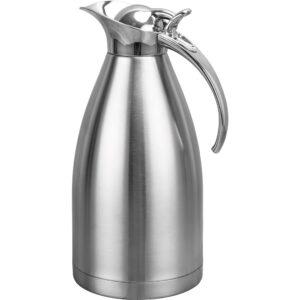 Ισοθερμική Κανάτα 2 Lt, INOX SS201, διπλό τοίχωμα κενού αέρος