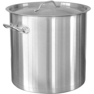 Μαρμίτα INOX, με καπάκι, φ60xΥ60cm, (170Lt)
