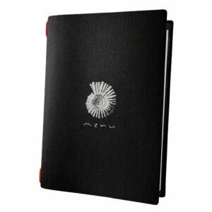 Menu από ίνες κυτταρίνης, Σειρά Custom, με 1 διαφάνεια για 4 σελίδες A4 (21x29.7cm), DAG Italy