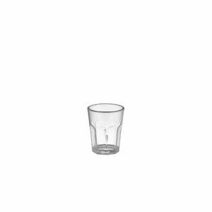 Ποτήρι σφηνάκι 4cl, Φ4.4x5.2cm, πλαστικό PC (Polycarbonate), διάφανο