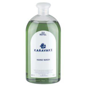 REFILL Κρεμοσάπουνο χεριών 1 λίτρο, Karavaki