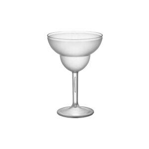 Ποτήρι πλαστικό PC (Polycarbonate), Margarita, διάφανο πάγου, 350ml