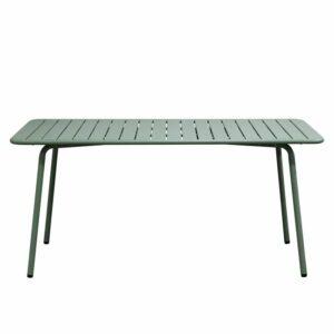 BRIO Slat Τραπέζι Κήπου - Βεράντας, Μέταλλο Βαφή Sandy Green 5635C