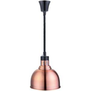 Λάμπα θέρμανσης οροφής, 250W, μπρονζέ, φ19cm, Ύψος 60-150cm, Buffet Choice