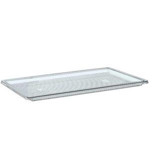 Δίσκος πλαστικός PC, GN1/1 (53x32.5cm), χωρίς κάλυμμα, διάφανος