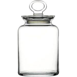 Δοχείο γυάλινο με καπάκι, 1.5Lt φ12xY22cm, Pasabahce