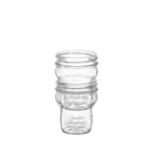 Δοχείο 275ml Quattro Stangioni στοιβαζόμενο χωρίς καπάκι, φ8.9xY11.1cm, BORMIOLI ROCCO