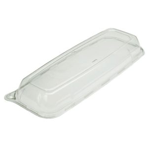Καπάκι Διάφανο Ορθoγώνιο 17x45x5cm, PET, Μίας Χρήσης, Sabert