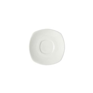Πιατάκι κούπας, πορσελάνης 16x16 - φ17cm, Σειρά Q4, LUKANDA