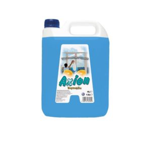 Υγρό Καθαρισμού Τζαμιών 4L Τιρκουάζ με άρωμα Πορτοκάλι, AXION