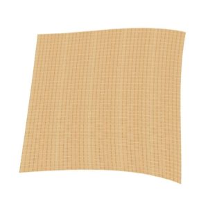 Τραπεζομάντηλο από ύφασμα 90gr/m2, 150x150cm, ανοιχτό καφέ καρώ