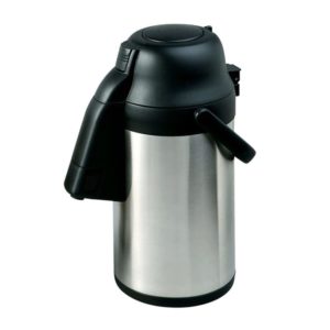 Κανάτα θερμός με τρόμπα 3 λίτρων air pot, inox