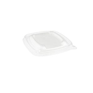 Καπάκι Τετράγωνο 13x13cm, RPET, Μίας Χρήσης, Διάφανο, Sabert