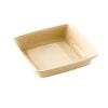 Δοχείο Τετράγωνο 1000ml, 23x23x3cm, από ζαχαροκάλαμο, Μίας Χρήσης, Μπεζ, Sabert