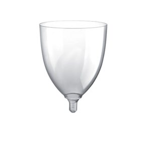 Πλαστικό ποτήρι SOMMELIER PS μίας χρήσης maxi χωρίς βάση, 28cl