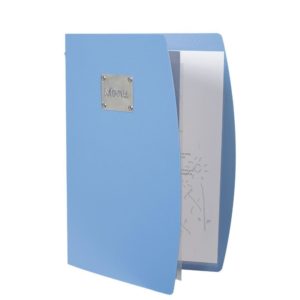 Κατάλογος MENU A4 RIO για Εστιατόρια / cafe 25x34cm, μπλε, SECURIT