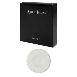 Σαπούνι στρογγυλό, 30gr, σε χάρτινο κουτί, Aloe Vera, Artisti Italiani