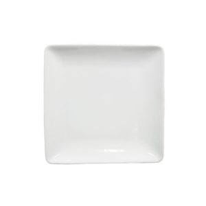 Πιάτο Ρηχό πορσελάνης τετράγωνο 25x25cm - φ35cm, Σειρά EDGE, LUKANDA