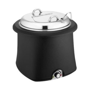 Ηλεκτρική σουπιέρα 10 λίτρων, 420W, INOX Δοχείο και καπάκι, με κουτάλα
